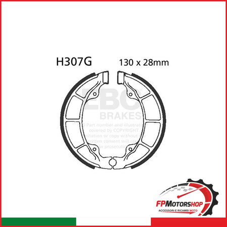 GANASCE SYM FIDDLE 125 08-21SCANALATE EBC R2530701 - foto brandizzata