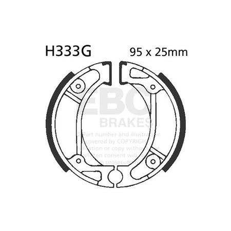 GANASCE SYM 50 DD 2T 02-SCANALATE EBC R2533301 - foto originale