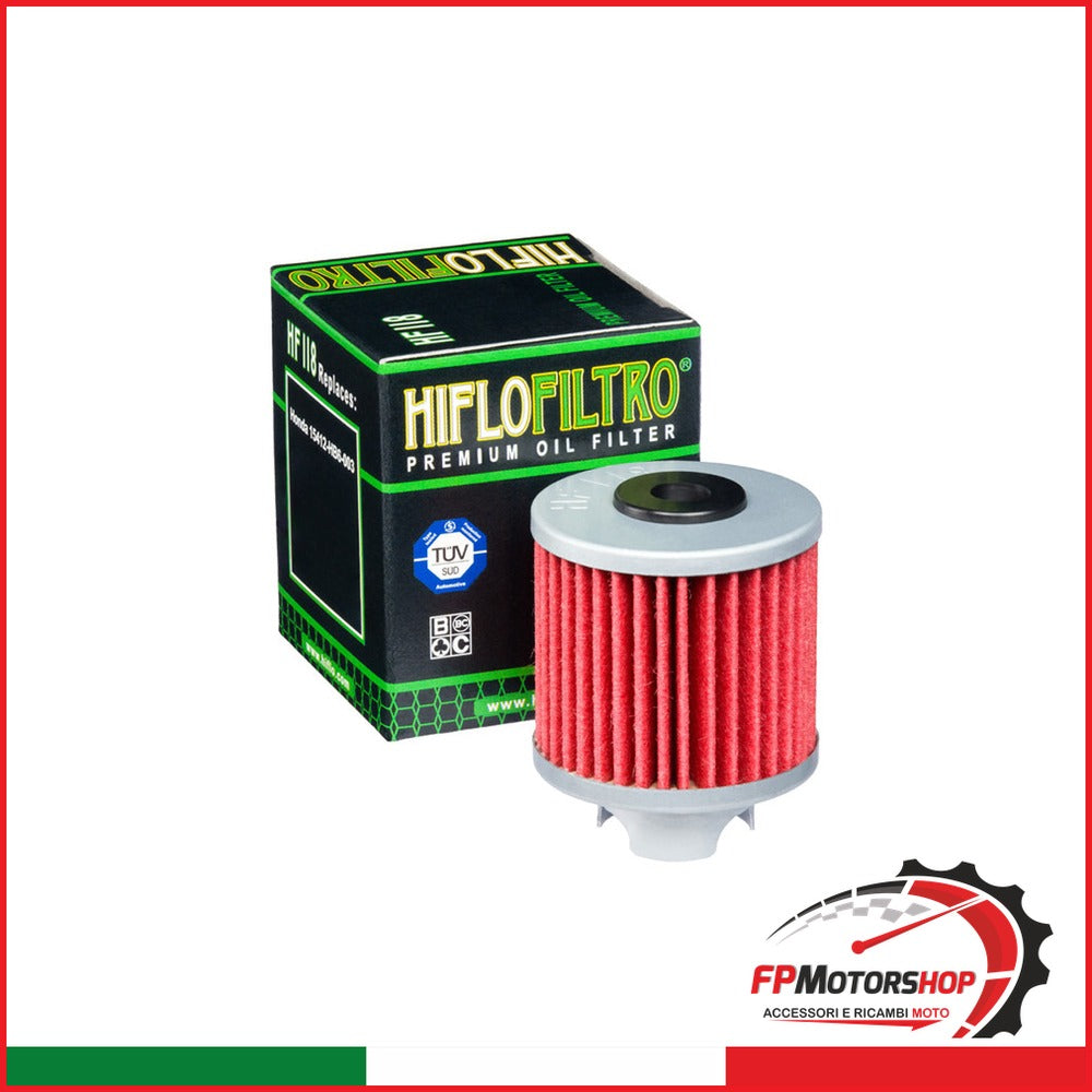 FILTRO OLIO MOTO HONDA HF118 TRX125