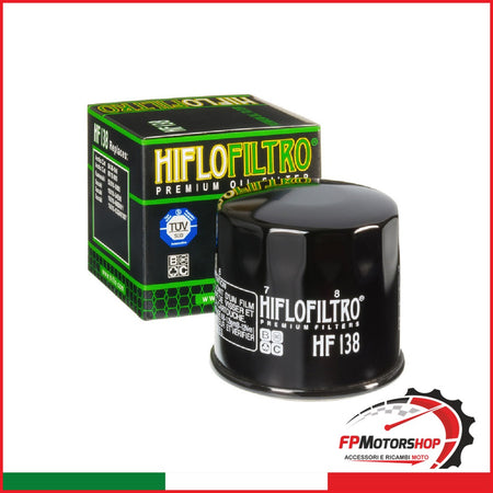 FILTRO OLIO MOTO SUZUKI HF138 GSX-R 600 DL V-STROM 1000 CAGIVA APRILIA