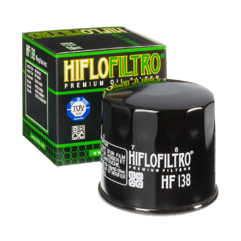 FILTRO OLIO MOTO SUZUKI HF138 GSX-R 600 DL V-STROM 1000 CAGIVA APRILIA