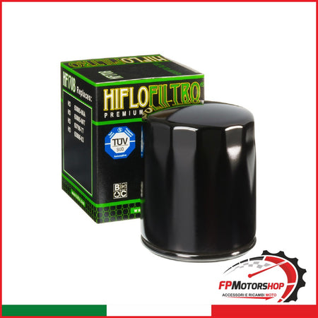 FILTRO OLIO MOTO HF170B HARLEY 883 NERO SENZA GRAFICHE DAVIDSON