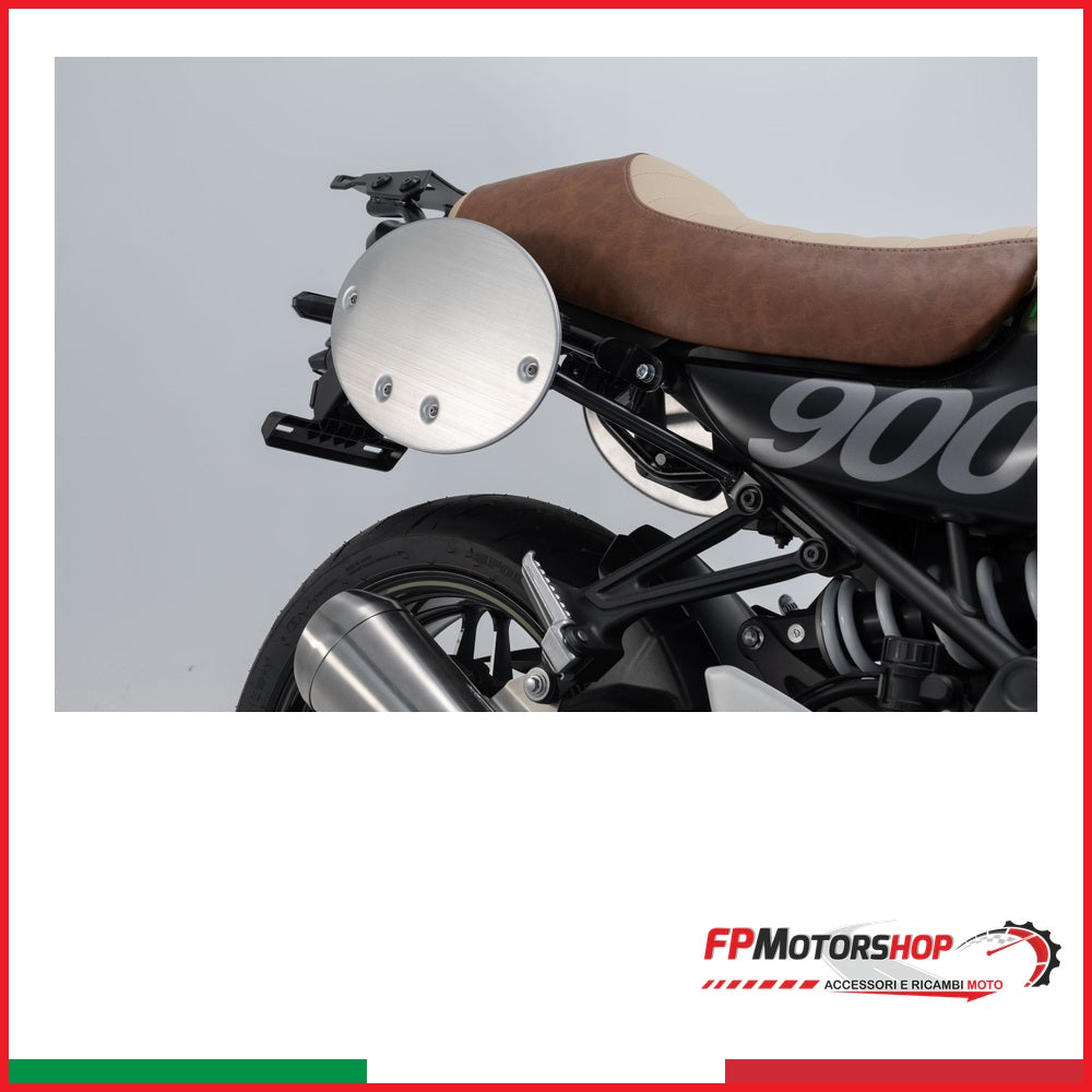 SW-Motech Targa con numeri Per telaio portaborse SLC sinistro. HTA.00.401.15300 - foto FP Motorshop
