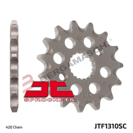 PIGNONE TRASMISSIONE PER MOTO JT 1310 Z15 SC JTF1310.15SC 15 DENTI ACCIAIO SELF