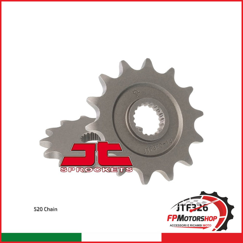 PIGNONE TRASMISSIONE PER MOTO HONDA CR JT 326 Z13 JTF326.13 13 DENTI PASSO 520 - foto brandizzata