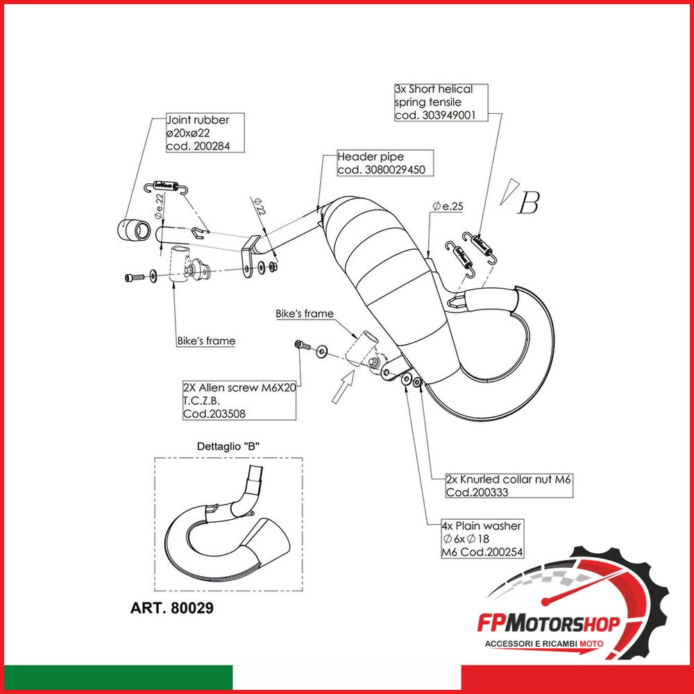 KIT COLLETTORI X-FIGHT BETA RR LEOVINCE 80029 50 2021-2022