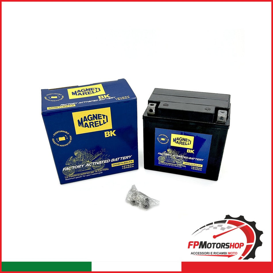 BATTERIA MARELLI MOB7L-B2-FA PRECARICATA SIGILLATA YAMAHA MBK