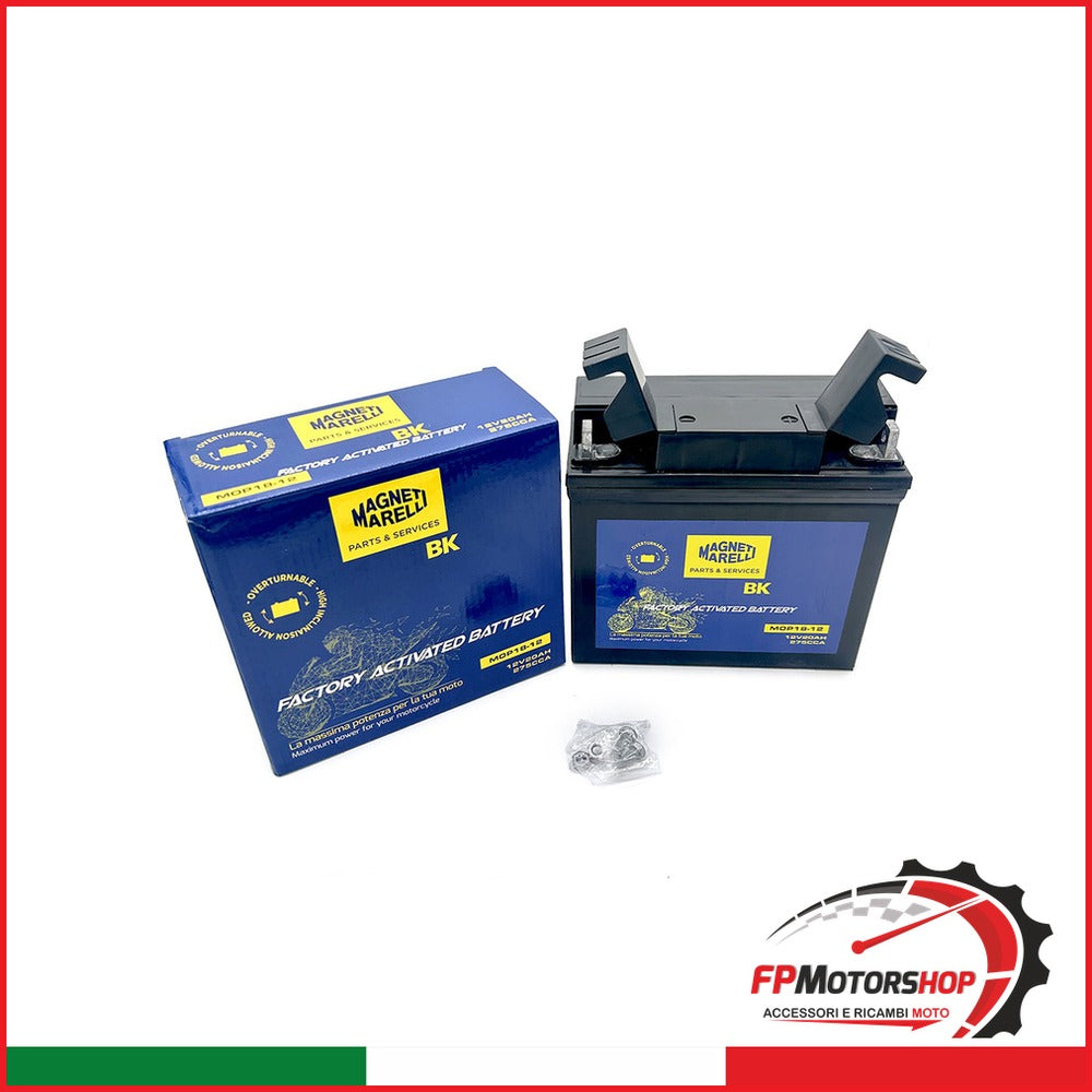 BATTERIA MARELLI MOP18-12 PRECARICATA SIGILLATA G19