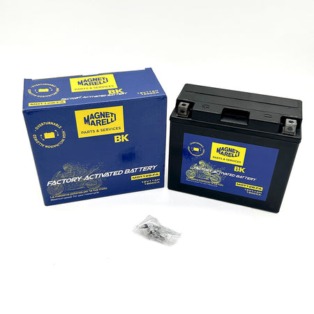 BATTERIA MARELLI MOT12B-FA PRECARICATA SIGILLATA APRILIA CAGIVA DUCATI KAWASAKI