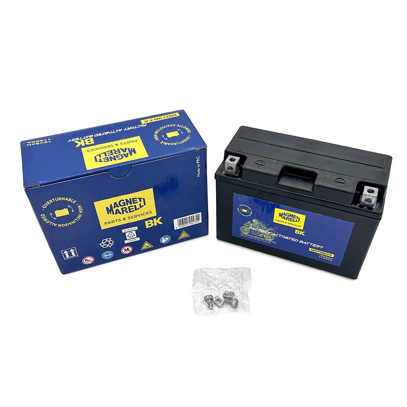 BATTERIA MARELLI MOT9B-FA PRECARICATA SIGILLATA DUCATI KAWASAKI SUZUKI YAMAHA