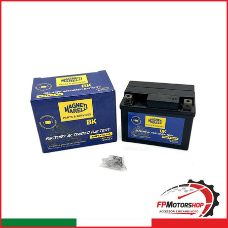 BATTERIA MARELLI MOTX4L-FA PRECARICATA SIGILLATA APRILIA HONDA PIAGGIO SUZUKI