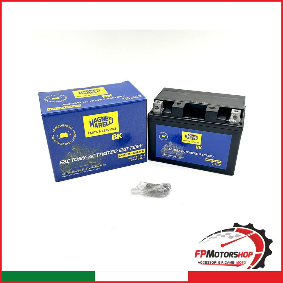 BATTERIA MARELLI MOTZ12S-FA PRECARICATA SIGILLATA HONDA MOTO GUZZI YAMAHA
