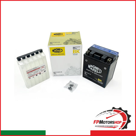 BATTERIA MARELLI MOTX14AHL-BS CON ACIDO MOTO GUZZI GILERA TRIUMPH