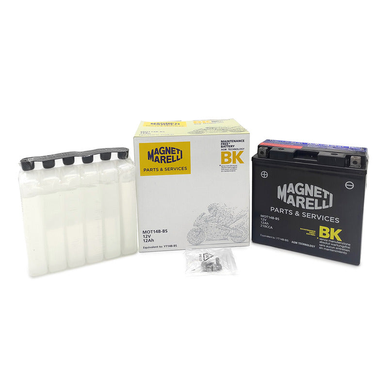 BATTERIA MARELLI MOT14B-BS CON ACIDO YAMAHA
