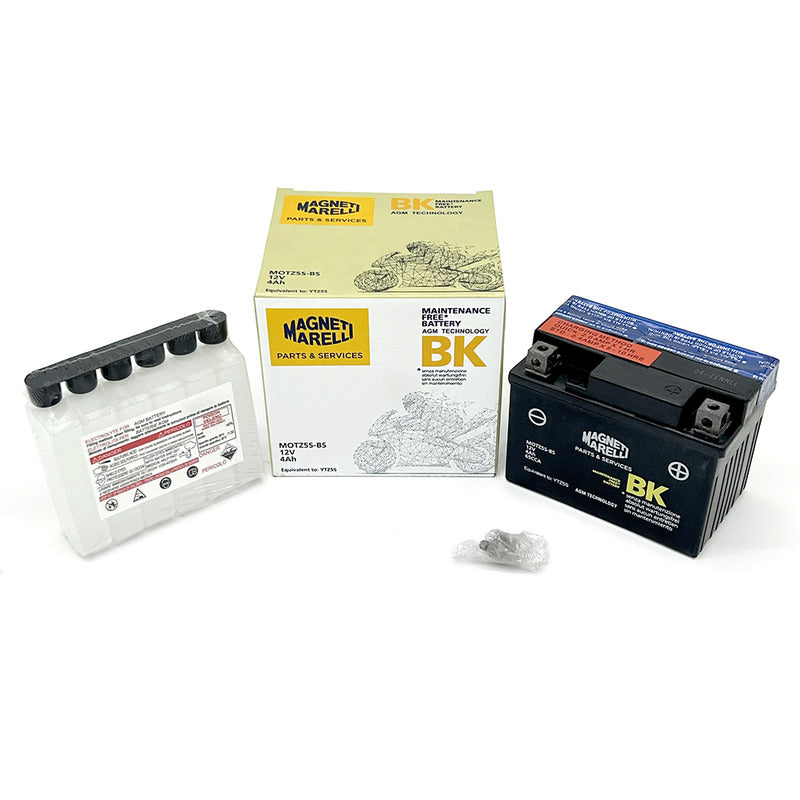 BATTERIA MARELLI MOTZ5S-BS CON ACIDO SUZUKI DERBI