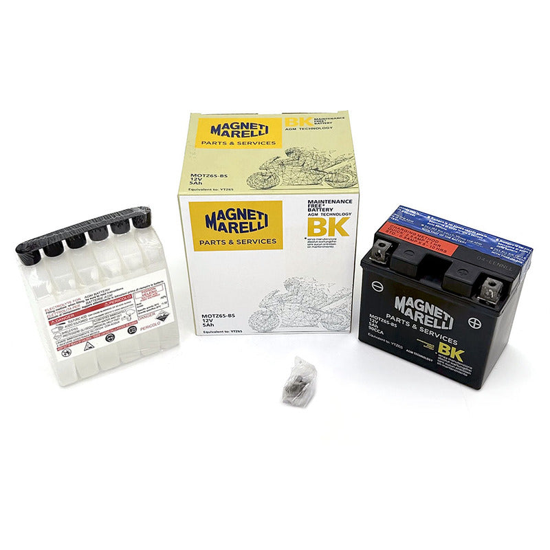 BATTERIA MARELLI MOTZ6S-BS CON ACIDO SUZUKI