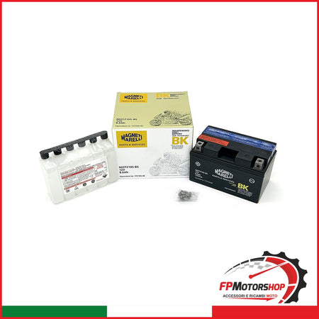 BATTERIA MARELLI MOTZ10S-BS CON ACIDO APRILIA BMW HONDA KAWASAKI
