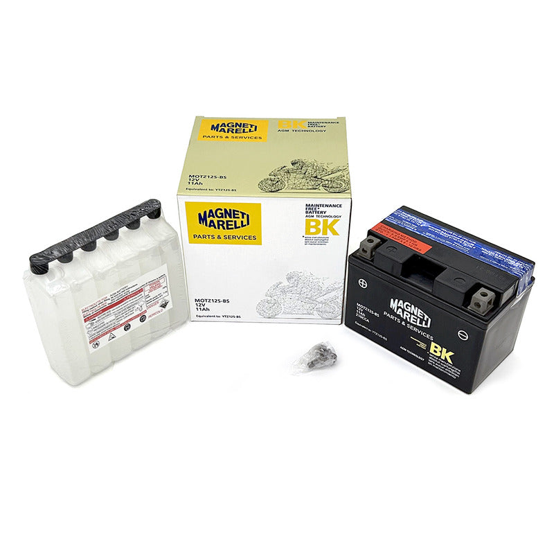 BATTERIA MARELLI MOTZ12S-BS CON ACIDO HONDA MOTO GUZZI YAMAHA BENELLI