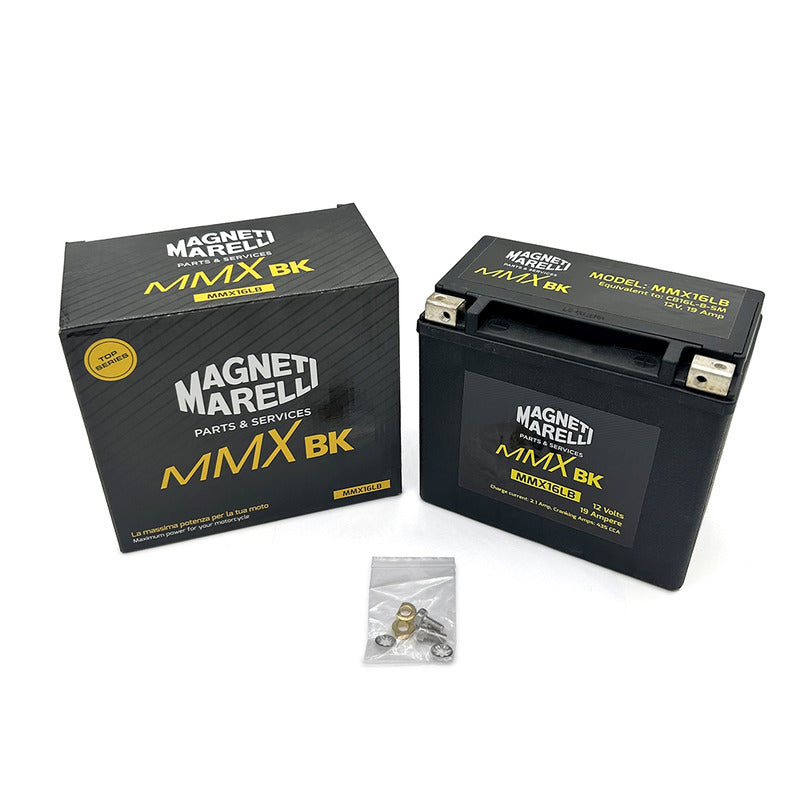 BATTERIA MARELLI MMX16LB PRECARICATA SIGILLATA
