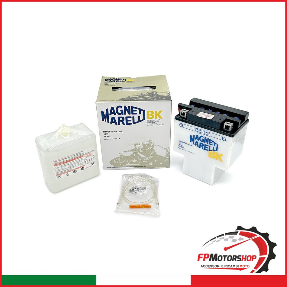 BATTERIA MARELLI MOB16A-A-SM CON ACIDO