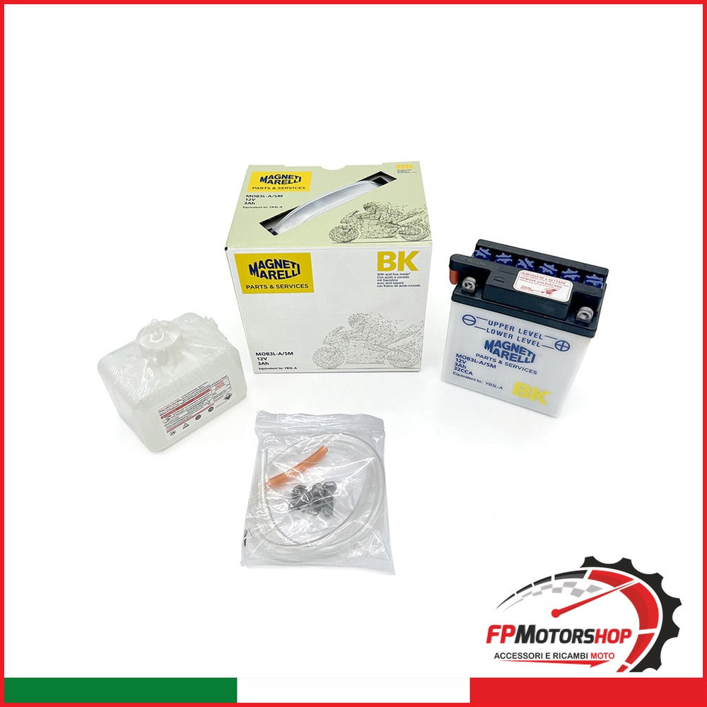 BATTERIA MARELLI MOB3L-A-SM CON ACIDO HONDA YAMAHA