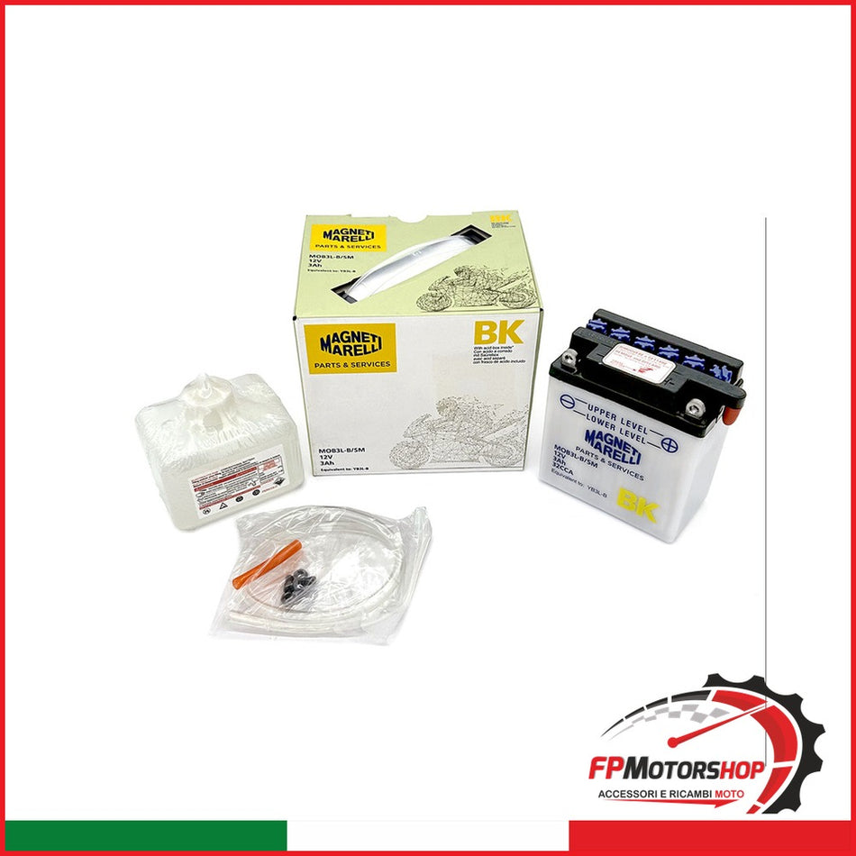 BATTERIA MARELLI MOB3L-B-SM CON ACIDO YAMAHA