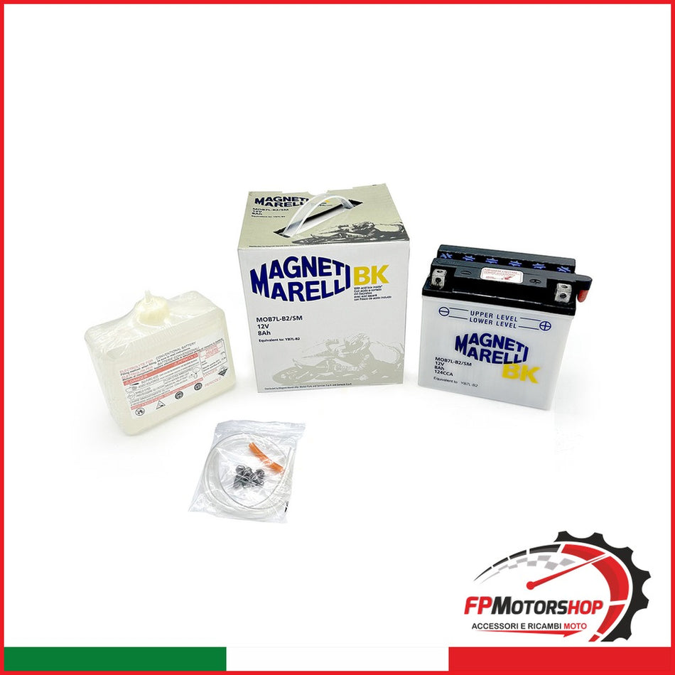 BATTERIA MARELLI MOB7L-B2-SM CON ACIDO YAMAHA MBK