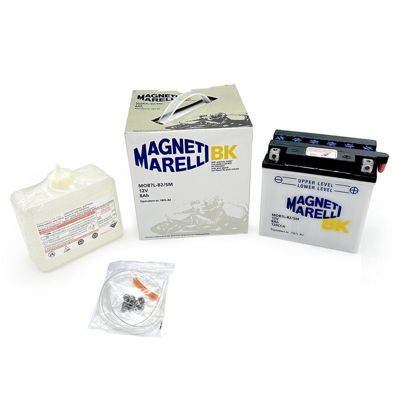 BATTERIA MARELLI MOB7L-B2-SM CON ACIDO YAMAHA MBK