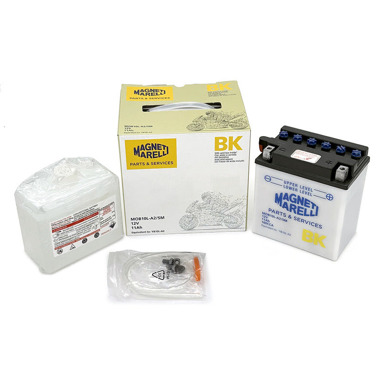 BATTERIA MARELLI MOB10L-A2-SM CON ACIDO SUZUKI YAMAHA