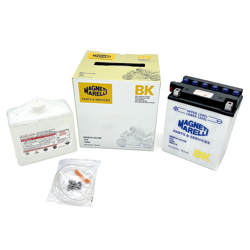 BATTERIA MARELLI MOB14-A2-SM CON ACIDO HONDA