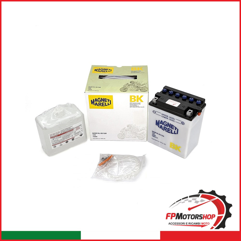 BATTERIA MARELLI MOB14L-B2-SM CON ACIDO SUZUKI