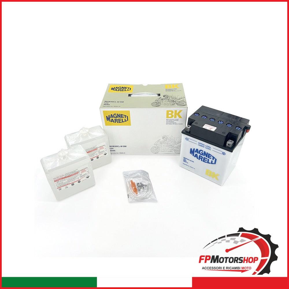 BATTERIA MARELLI MOB30CL-B-SM CON ACIDO