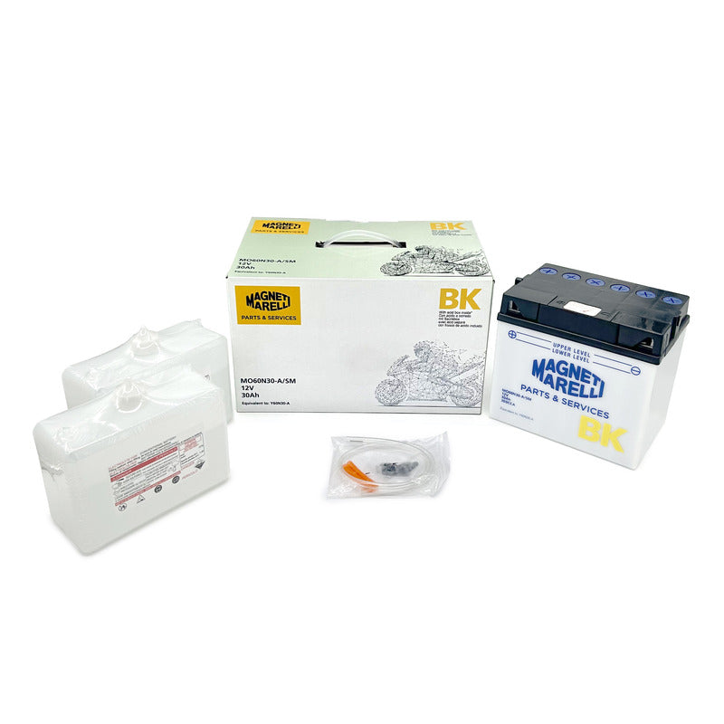 BATTERIA MARELLI MO60-N30-A-SM CON ACIDO