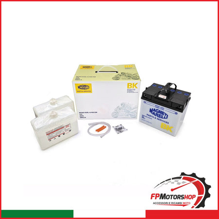 BATTERIA MARELLI MO60-N30L-A -HD-SM CON MO60-N30L-AHDSM ACIDO