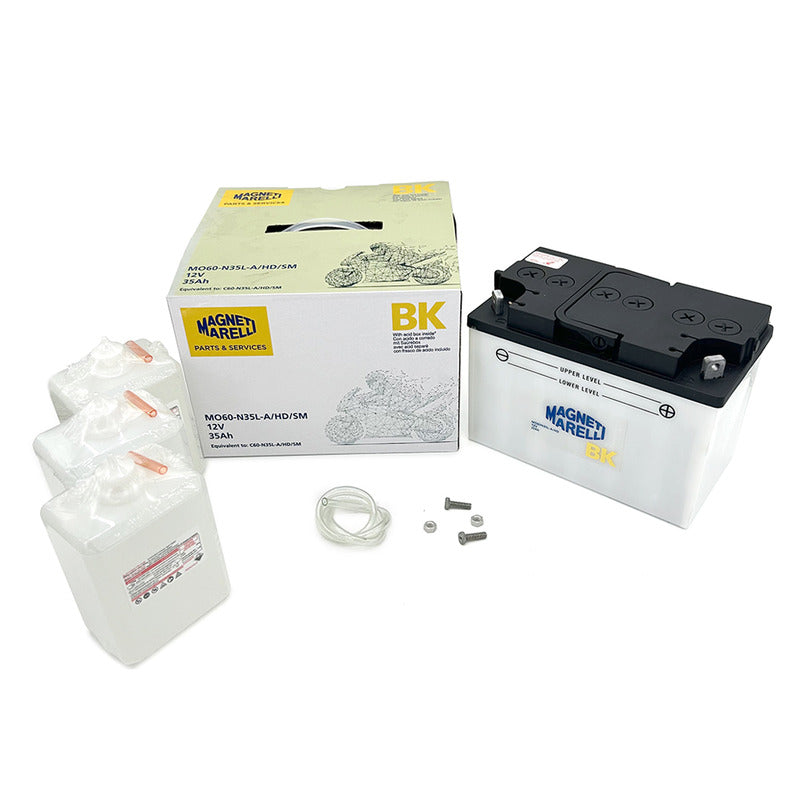 BATTERIA MARELLI MO60-N35L-A -HD-SM SENZA MO60-N35L-AHDSM ACIDO