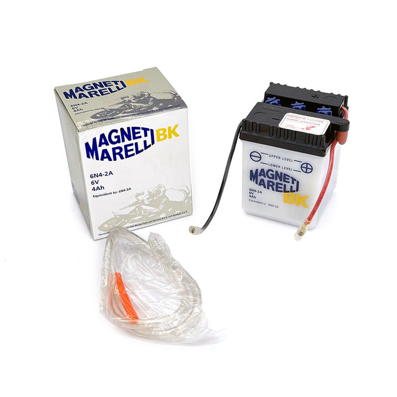 BATTERIA MARELLI 6N4-2A-SM CON ACIDO HONDA