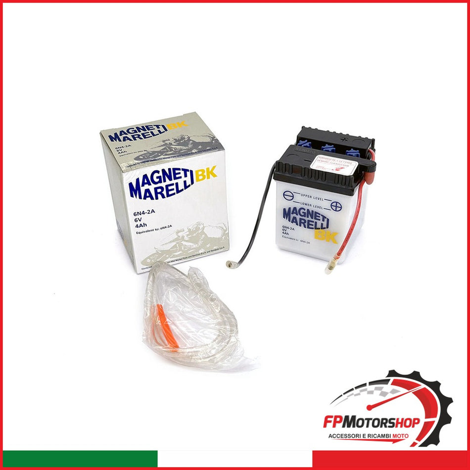 BATTERIA MARELLI 6N4-2A-SM CON ACIDO HONDA