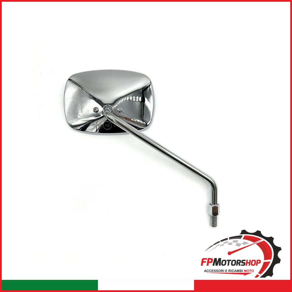 SPECCHIO DX APRILIA SCARABEO 125 MSP0019R CROMO RETTANGOLARE 1999-2004