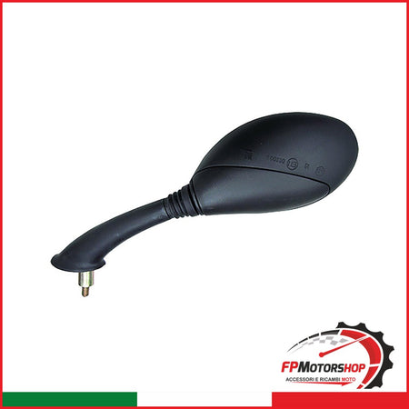 SPECCHIO SPECCHIETTO SX PER VESPA MARELLI MSP0416L ET2 ET4 NERO 1997-2005
