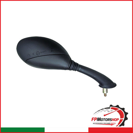 SPECCHIO SPECCHIETTO DX PER VESPA MARELLI MSP0416R ET2 ET4 NERO 1997-2005