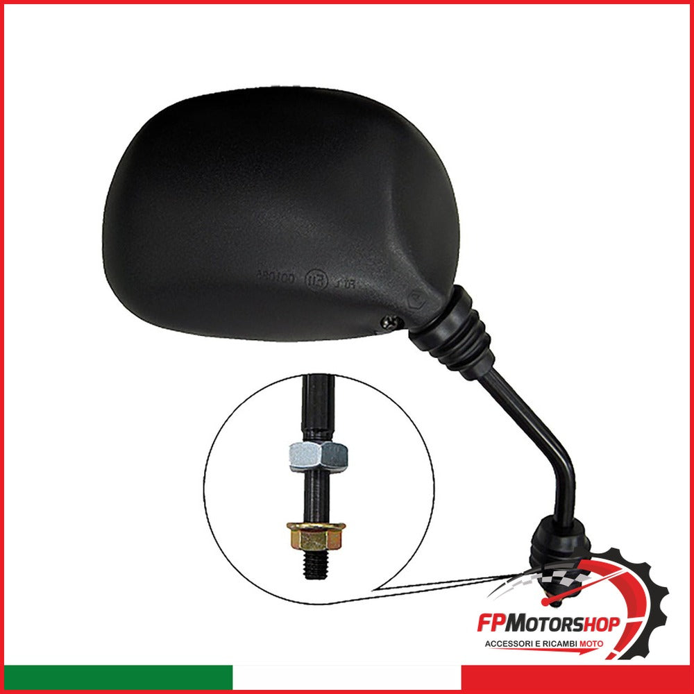 SPECCHIO SPECCHIETTO DX PER PIAGGIO MARELLI MSP0439R NTT NRG TYPHOON 1994-1999