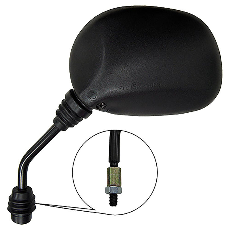 SPECCHIO SPECCHIETTO SX PER PIAGGIO MARELLI MSP0440L NRG ZIP SKIPPER