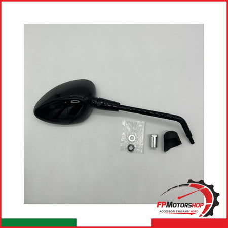 SPECCHIO SPECCHIETTO DX PER VESPA MARELLI MSP0479R SPRINT NERO PIAGGIO 50