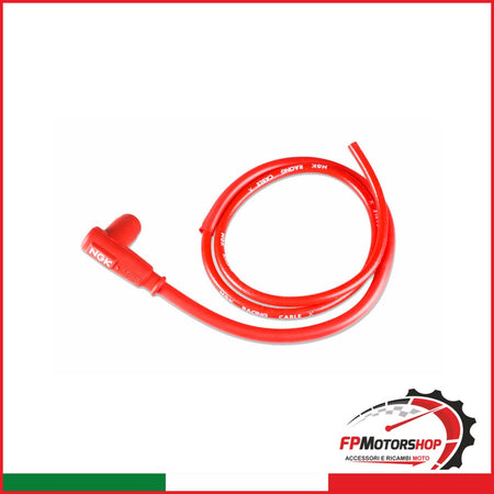 [N09054] ATTACCO NGK RACING CR5 CON CAVO IN SILICONE