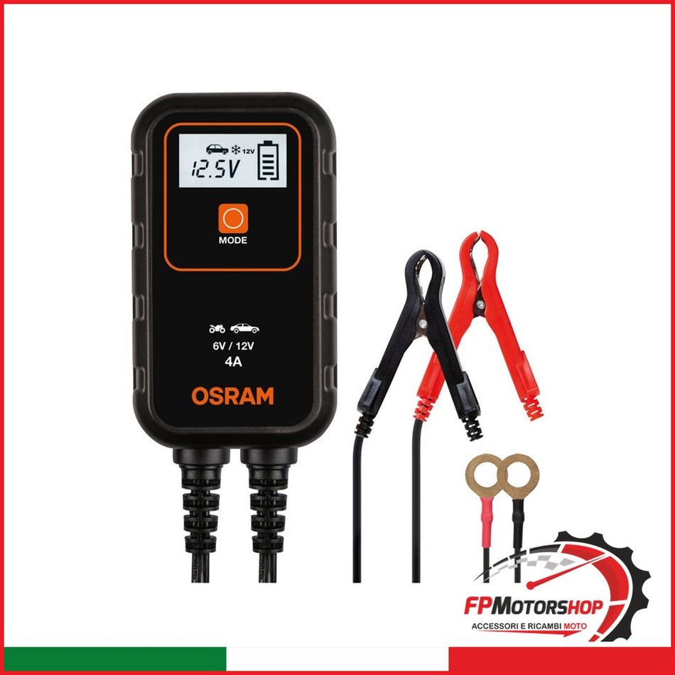 CARICABATTERIA OSRAM 12V 4A OSRAM C2000904 - foto brandizzata