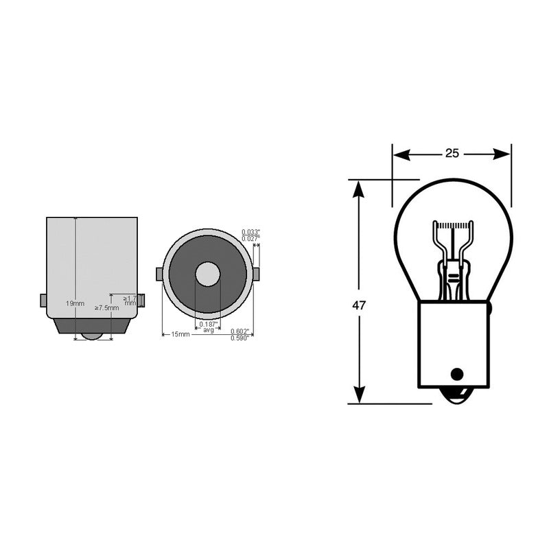 SCATOLA 10PZ LAMP.12V 21WBA15S BIANCA P21W RIATEC E034009 - foto originale