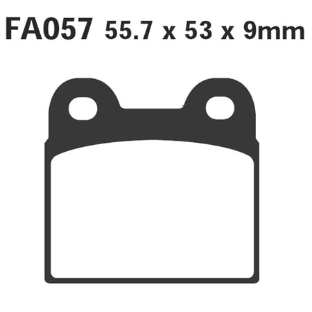 PASTIGLIE FRENO MOTO EBC FA057 BMW R45 N/T-R65 LS/T N/T R65 R45/45 N 78 85 LS/65