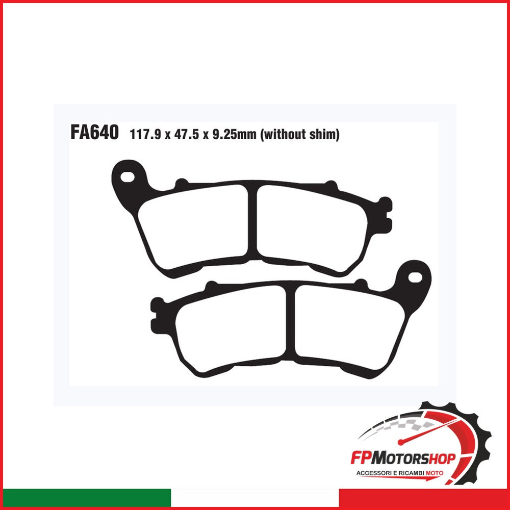 PASTIGLIE HH H.D. XL 883/120014- ANT EBC R1864000 - foto brandizzata