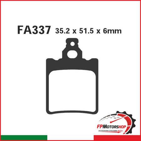 PASTIGLIE FRENO MOTO EBC FA337R R BETA 350 SUPERMOT. KTM SX 00- 04 06 60/65