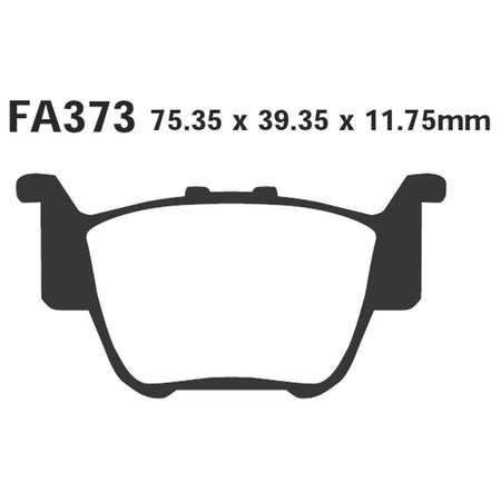 PASTIGLIE FRENO MOTO EBC FA373R R HONDA TRX POST. 04 06 450/650 POSTERIORE